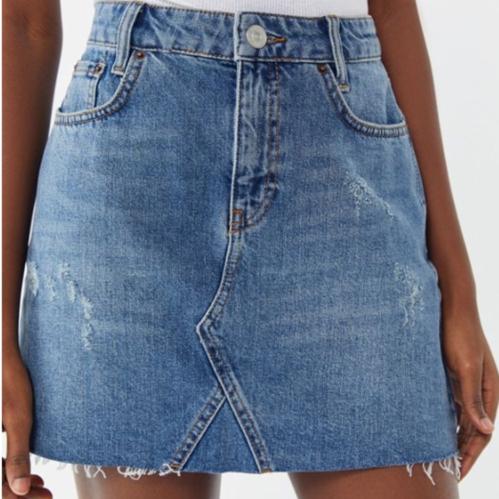 Blue Denim Skirt from Urban Outfitters